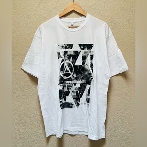 Linkin Park Men’s Angels White Color T-Shirt Size 2XL